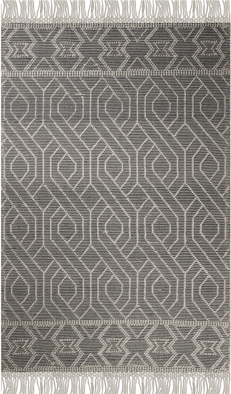 Natural Wool Blend Bohemian Design Rug