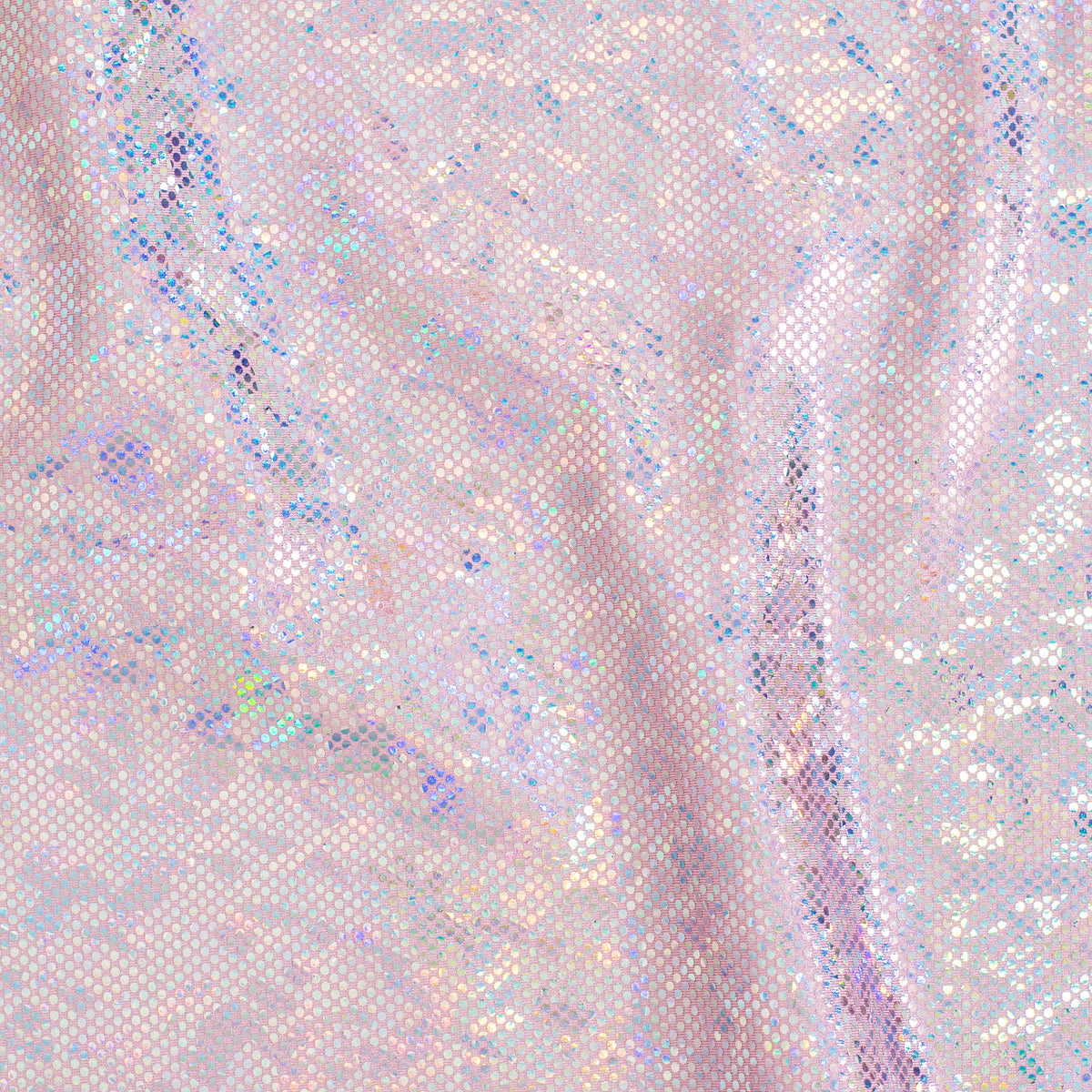 Shatter Glass Hologram  4 Way Stretch Nylon Spandex Fabric| Spandex Palace