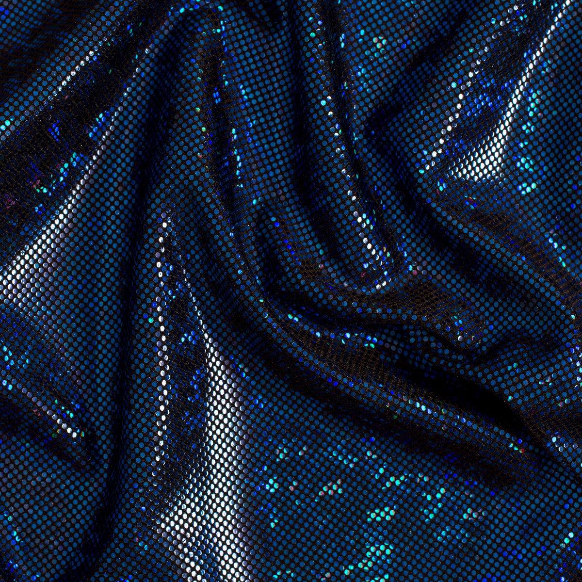 Shatter Glass Hologram  4 Way Stretch Nylon Spandex Fabric| Spandex Palace