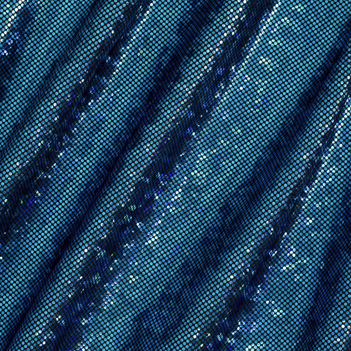 Shatter Glass Hologram  4 Way Stretch Nylon Spandex Fabric| Spandex Palace