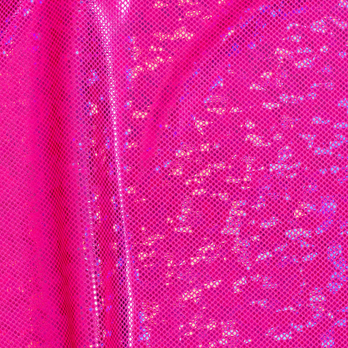 Shatter Glass Hologram  4 Way Stretch Nylon Spandex Fabric| Spandex Palace