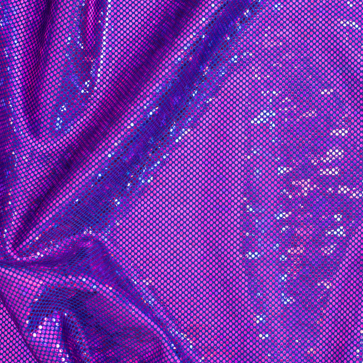 Shatter Glass Hologram  4 Way Stretch Nylon Spandex Fabric| Spandex Palace