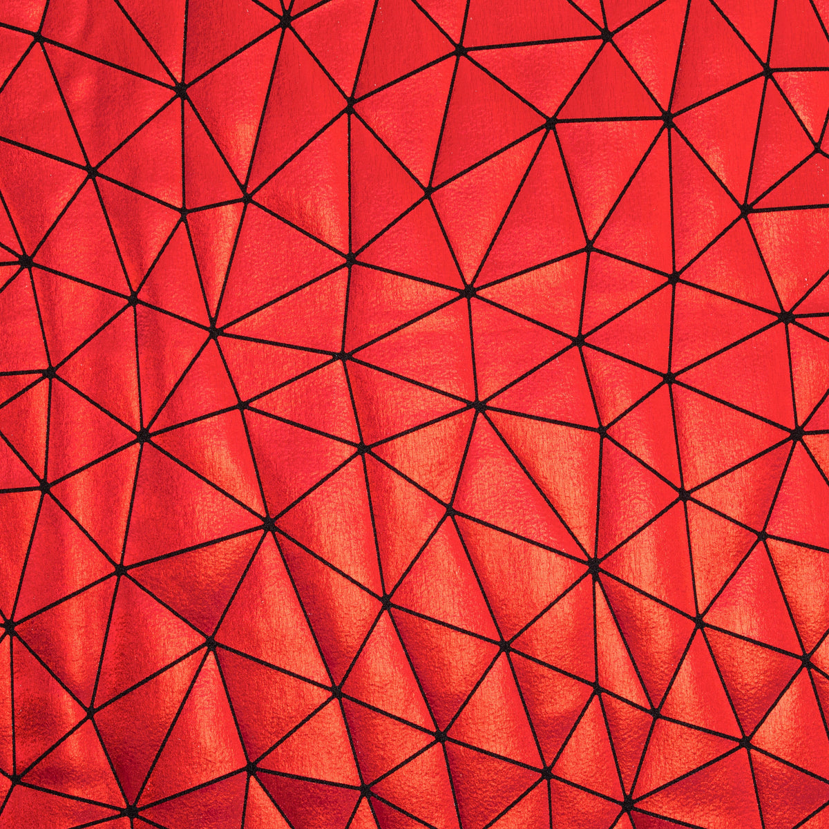 Triangular Clusters Laser Holo Nylon Spandex Fabric | Spandex palace