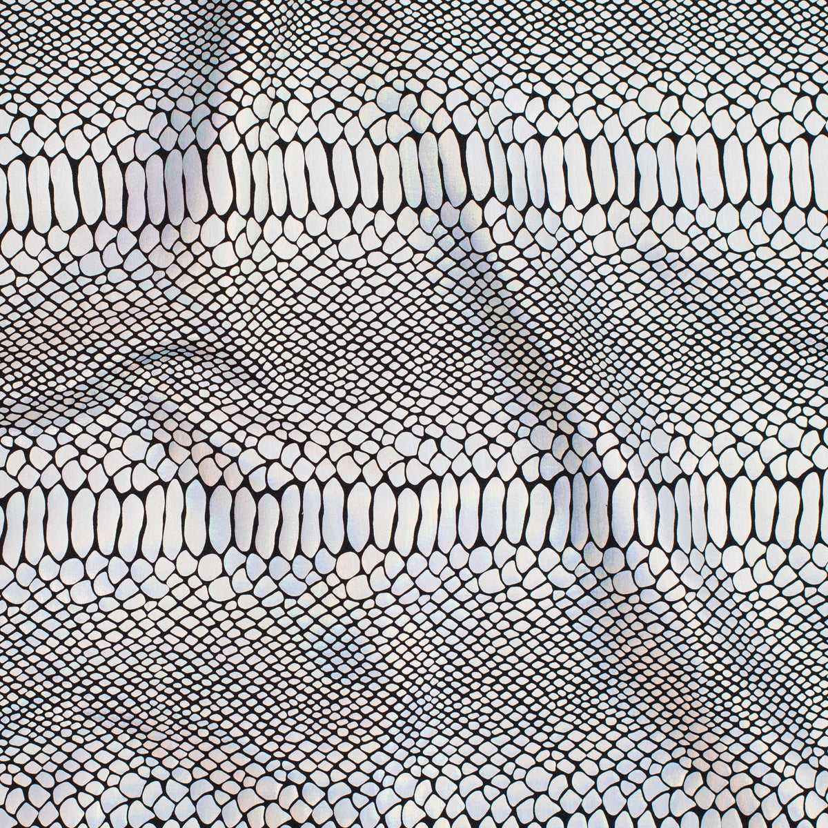 Fever Snake Foil Stretch Nylon Spandex Fabric | Spandex Palace