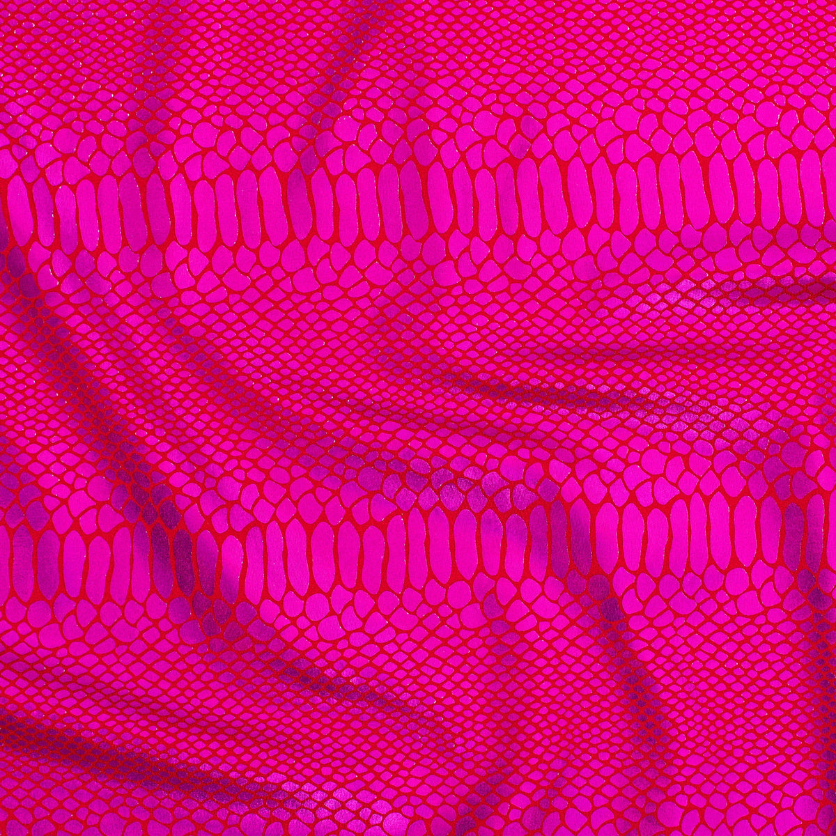 Fever Snake Foil Stretch Nylon Spandex Fabric | Spandex Palace