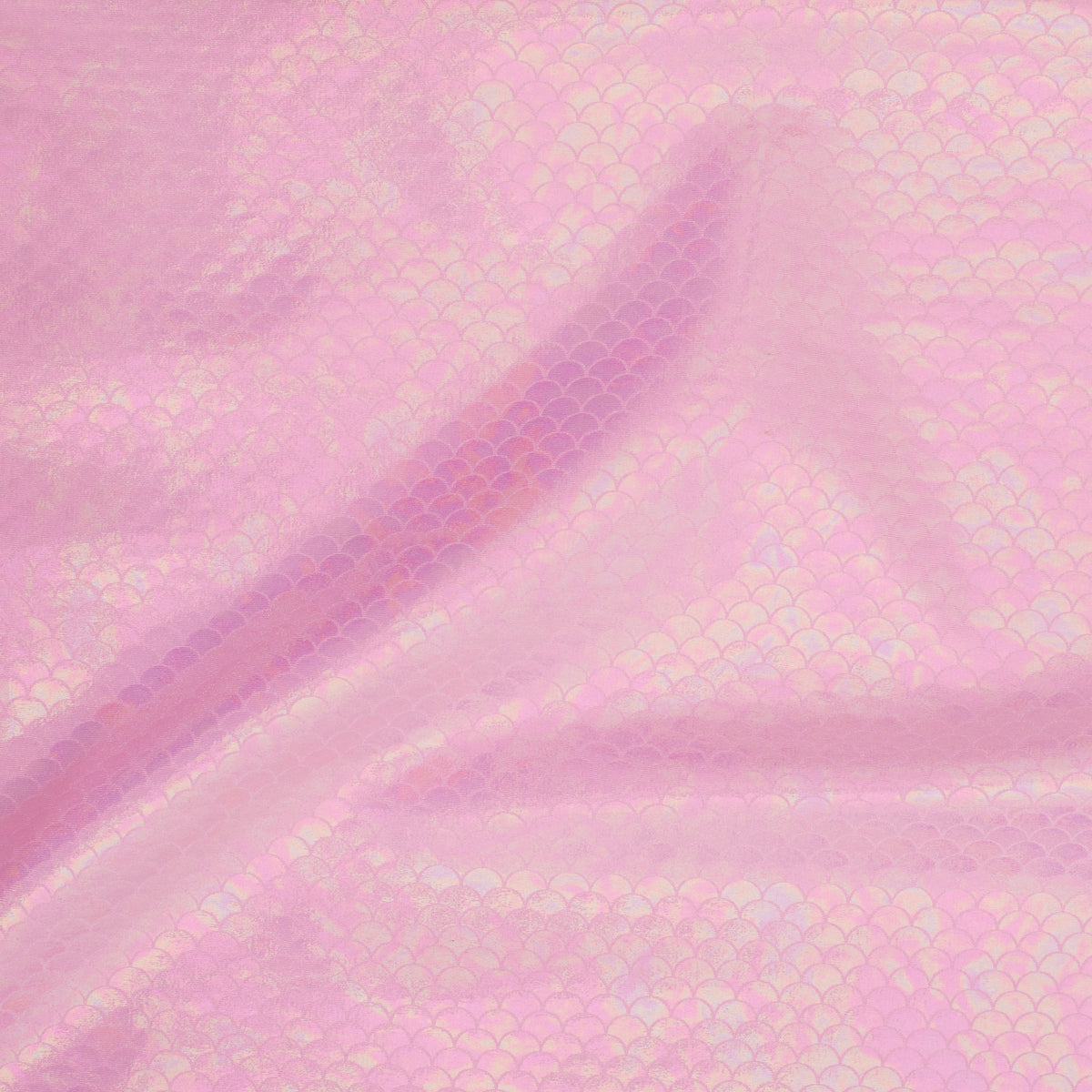 Mermaid Illusion Foil 4-Way Flex Nylon Spandex Fabric | Spandex Palace