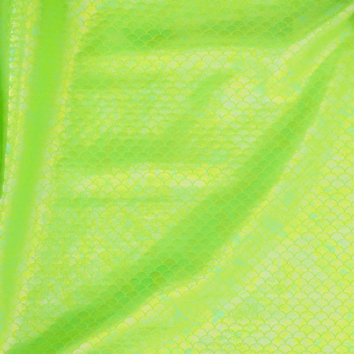 Mermaid Illusion Foil 4-Way Flex Nylon Spandex Fabric | Spandex Palace