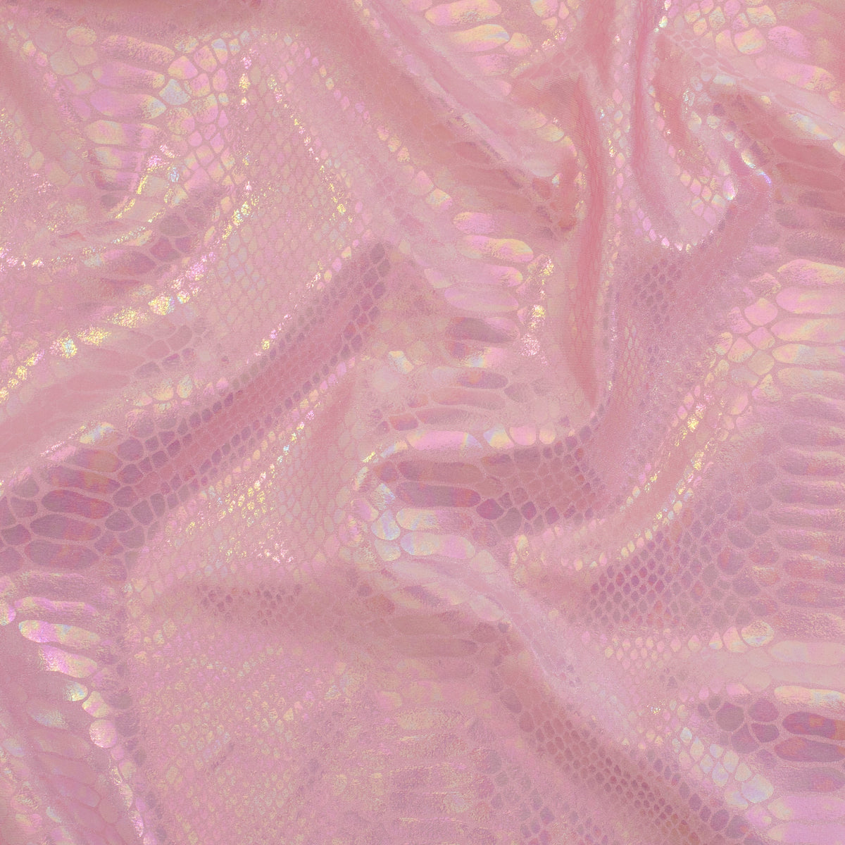 Fever Snake Foil Stretch Nylon Spandex Fabric | Spandex Palace