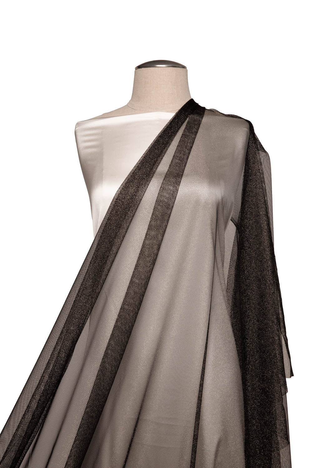 NYLON MX TULLE 58/60" Black Fabric - Exquisite Fabric