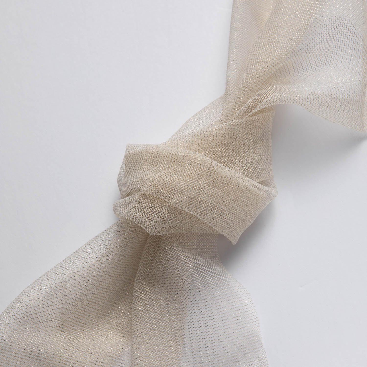 NYLON MX TULLE 58/60" Ivory Fabric - Exquisite Fabric