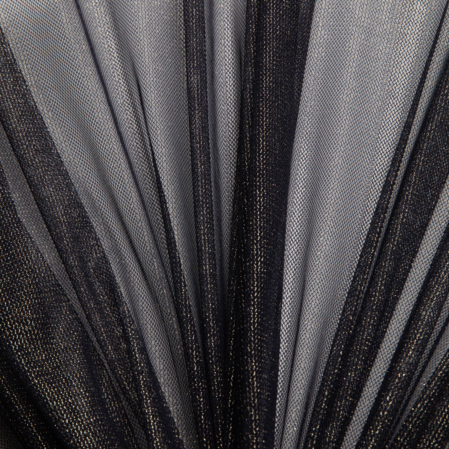 NYLON MX TULLE 58/60" Navy Gold Fabric - Exquisite Fabric