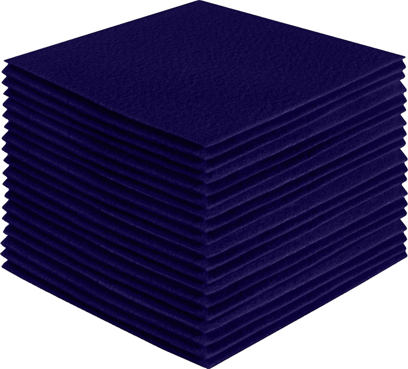 Acrylic Felt Craft Sheet Packs –Navy Blue | Soft Felt for DIY & Sewing