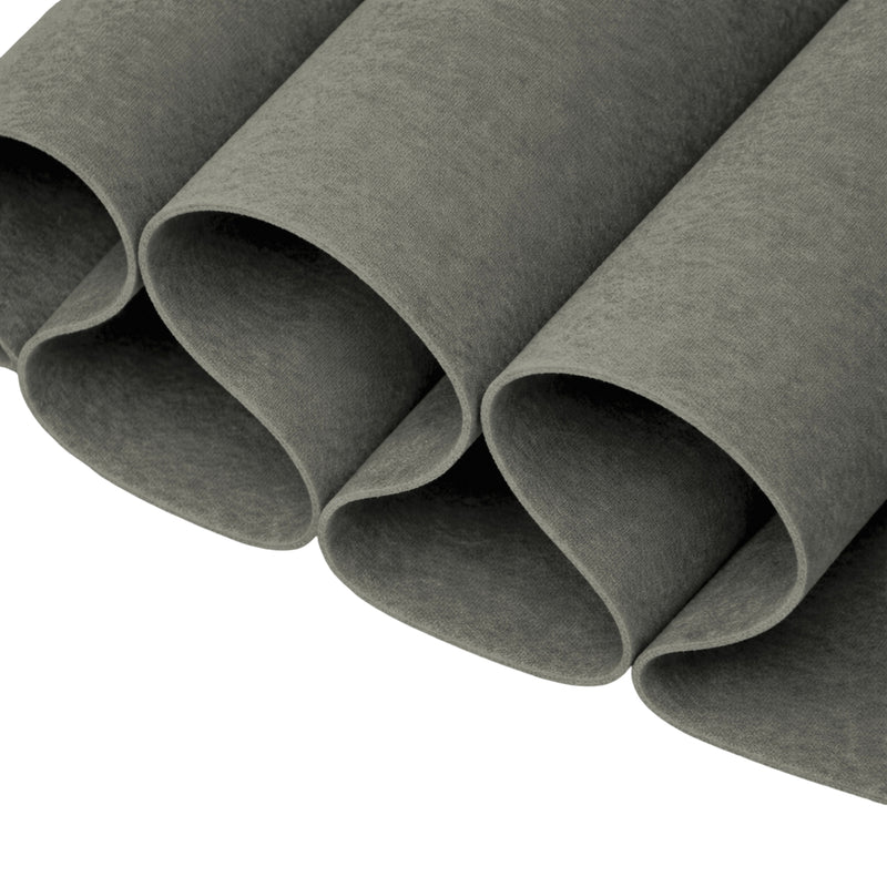 Acrylic Felt Fabric 1.6mm –Platinum Gray 72" Wide 160GSM | By the Yard