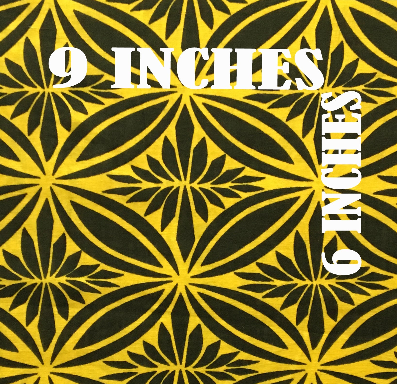 Tapa Flower Print Poly Linen Fabric | Islands Fabric