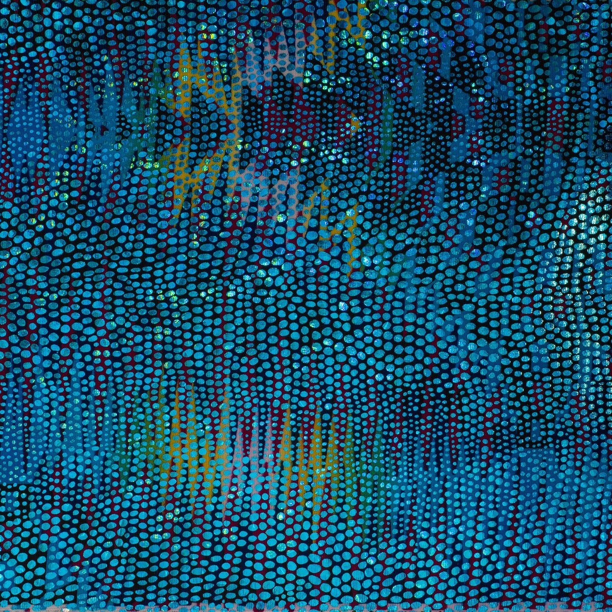 Abstract Hologram Nylon Spandex Stretch Fabric | Spandex Palace