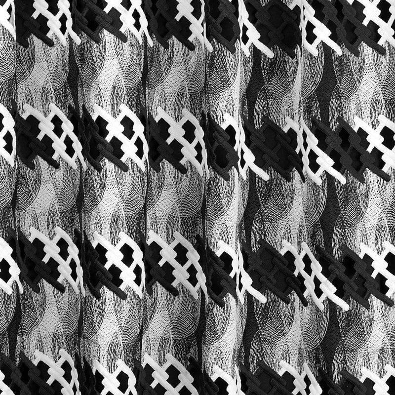 Pixel Mechanical Lace | Blue Moon Fabrics
