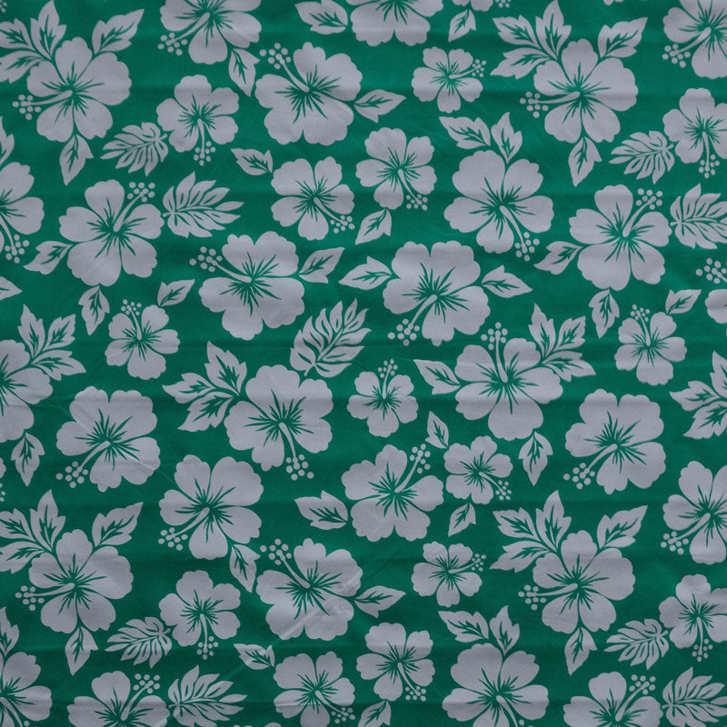 Hibiscus Flower Fabric | Polyester