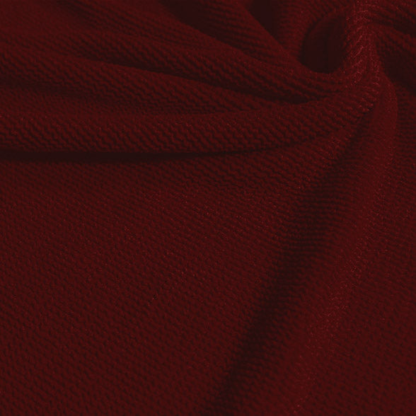 Popcorn Polyester Spandex Jacquard Fabric | Blue Moon Fabrics