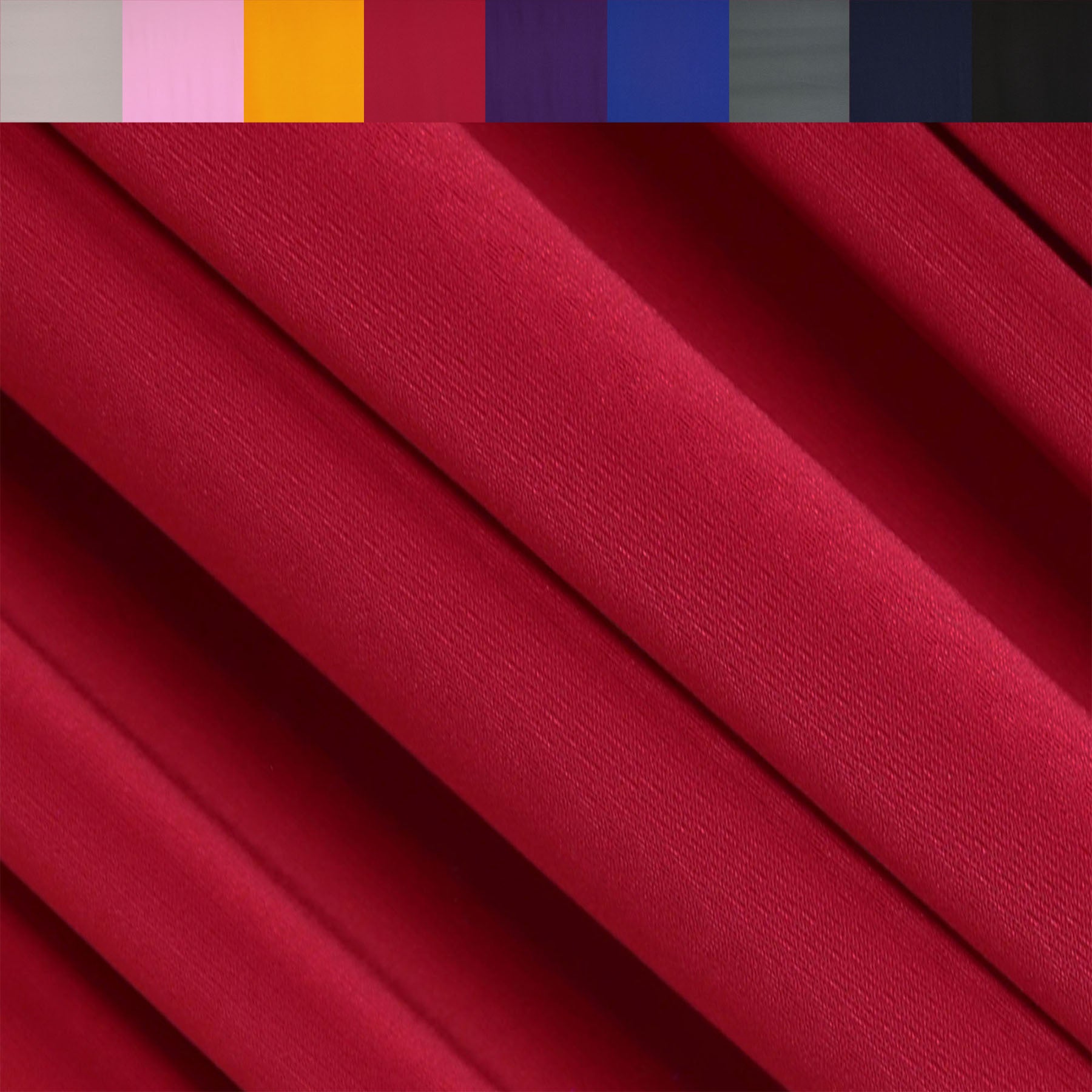 ITY Polyester Spandex Knit Fabric | Red