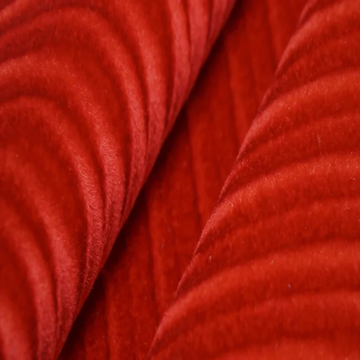 Swirl Velvet Flocking Fabric