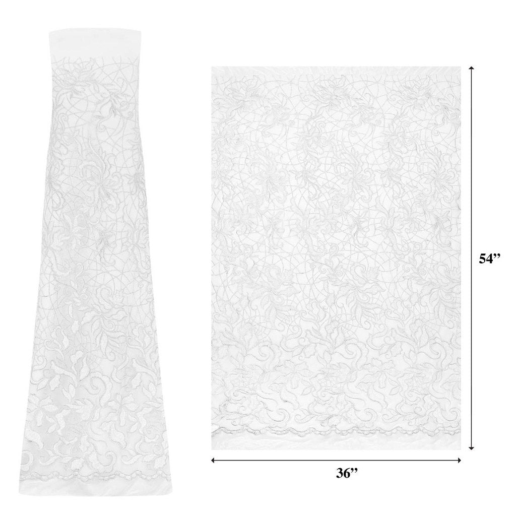 Renaissance Stretch Mesh Sequin Fabric | Blue Moon Fabrics