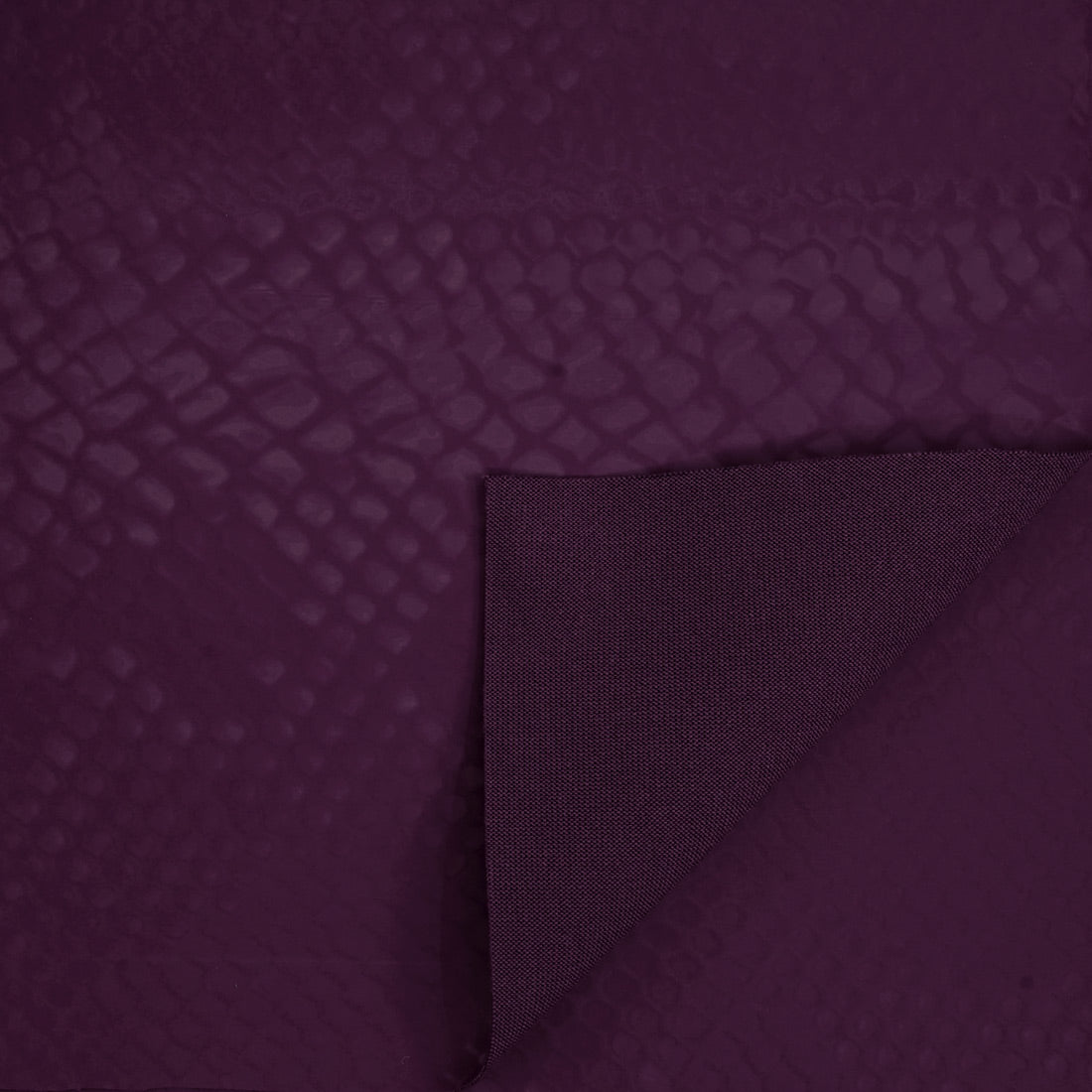 Serpent Polyester spandex Slick Vinyl Fabric | Blue Moon Fabrics