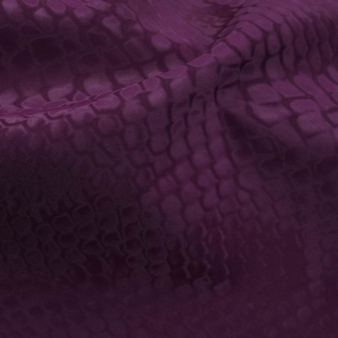 Serpent Polyester spandex Slick Vinyl Fabric | Blue Moon Fabrics