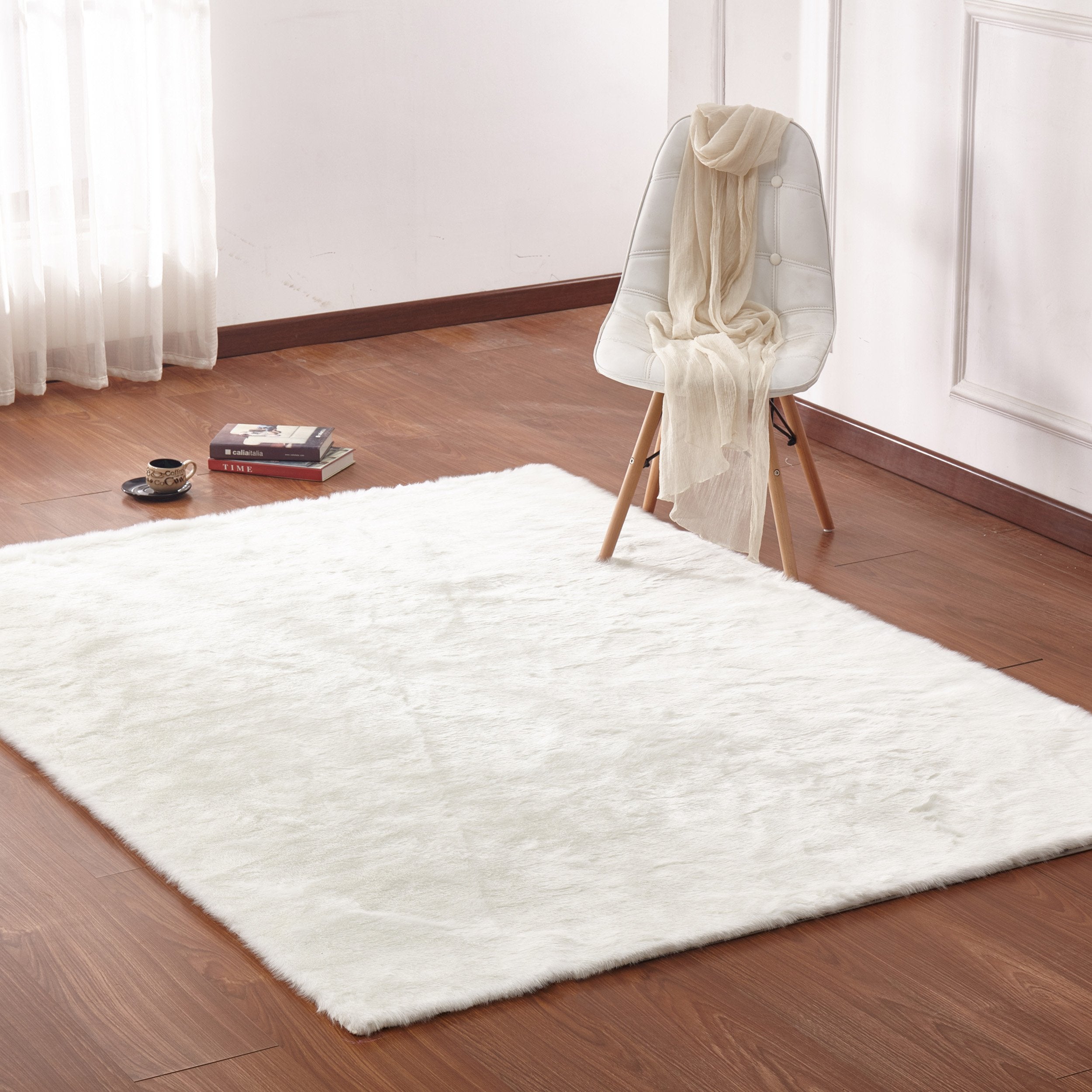 Luxury Soft Faux Fur Sheepskin Area Rug