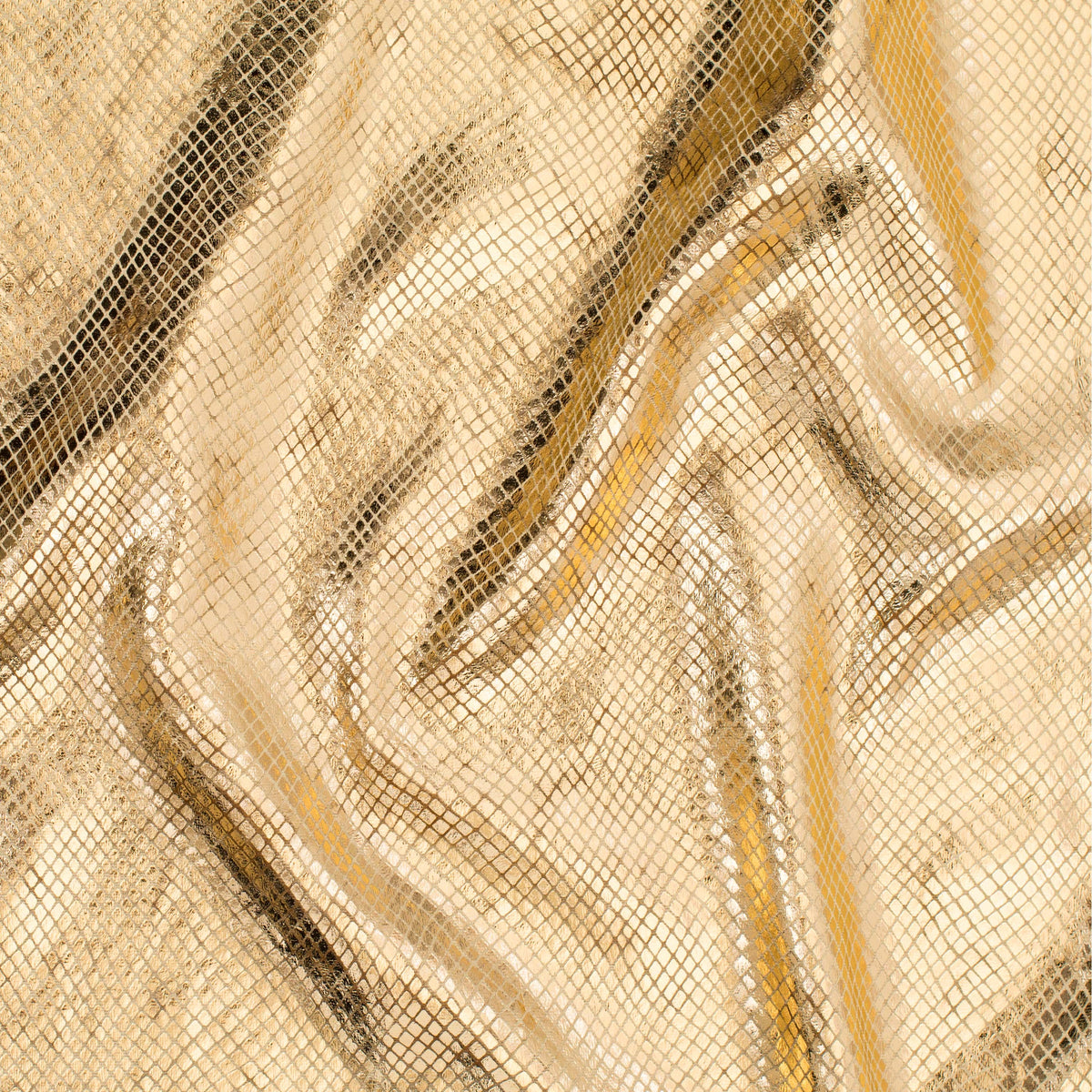 Shimmering Diamond Quilted Polyester Flex Fabric | Spandex Palace