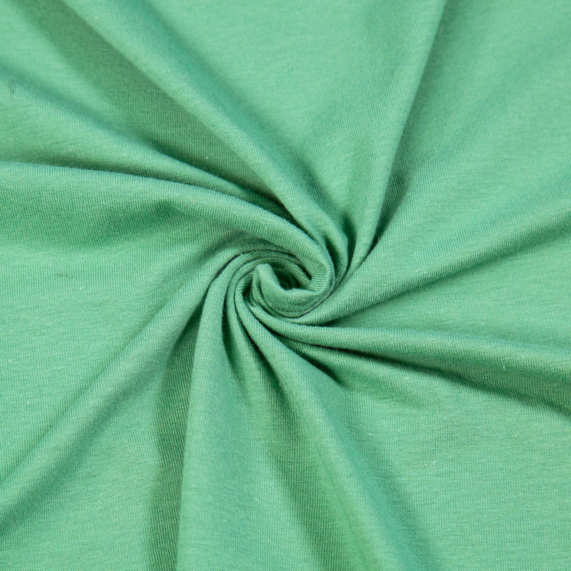 Cotton Spandex Jersey Knit Fabric – 10 oz 4-Way Stretch | Sage