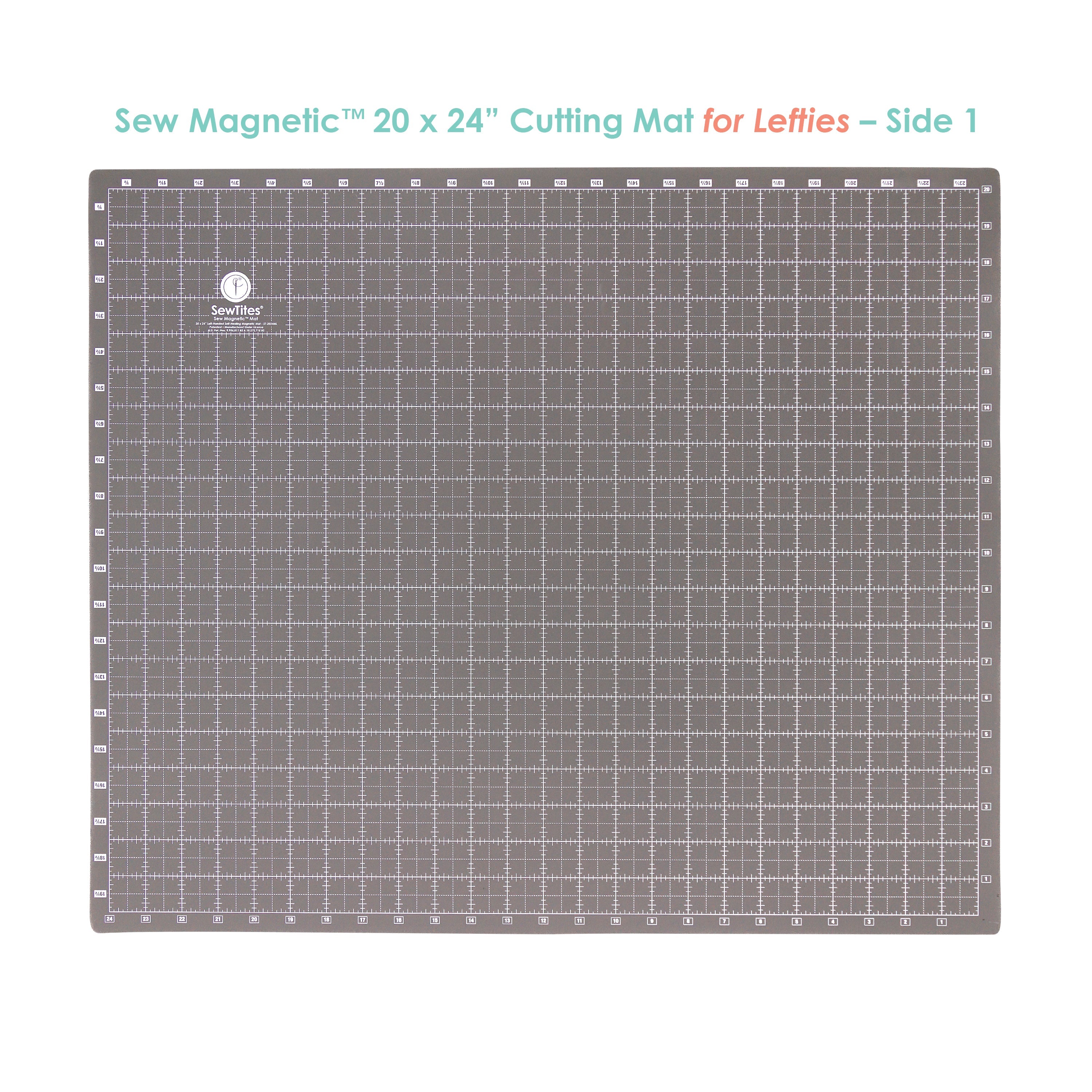 Sew Magnetic 20" x 24" Self-Healing Cutting Mat