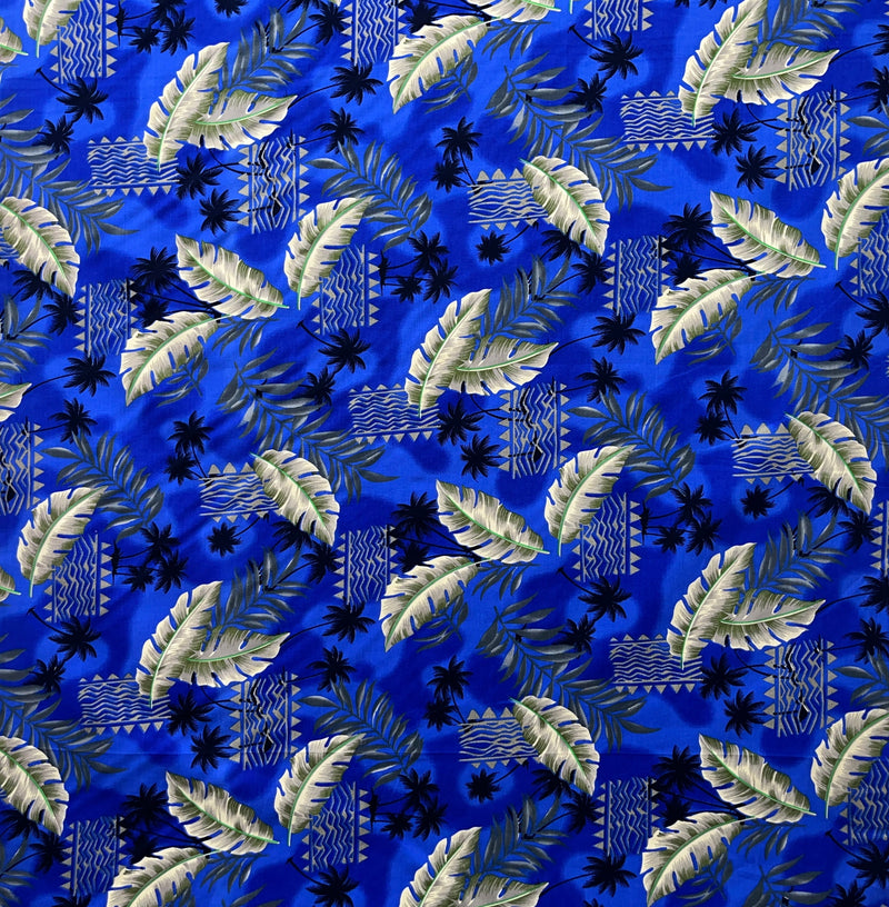 Split Leaf Hammock Fern Cotton Fabric| Islands Fabric