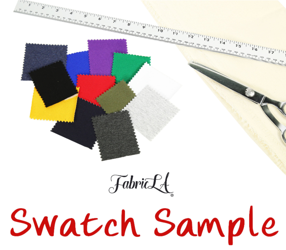 Nylon Spandex Swimwear Tricot Fabric | Black | 4 Way Stretch