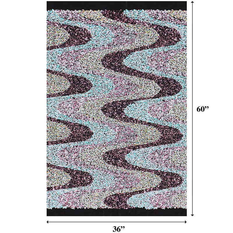 Swell Stretch Velvet Sequin Fabric | Blue Moon Fabrics