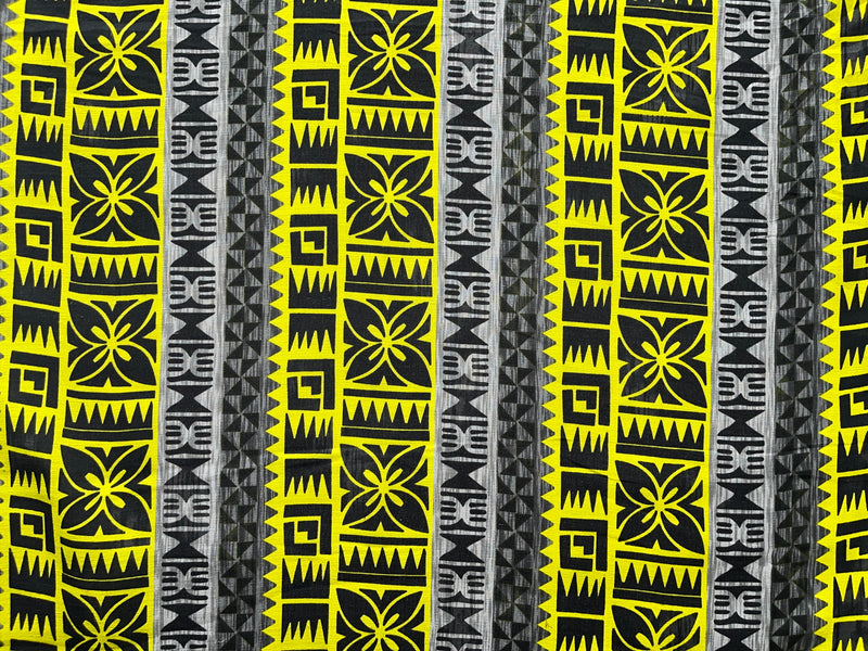 Traditional Fiji Cotton Light Barkcloth Fabric | Islands Fabric