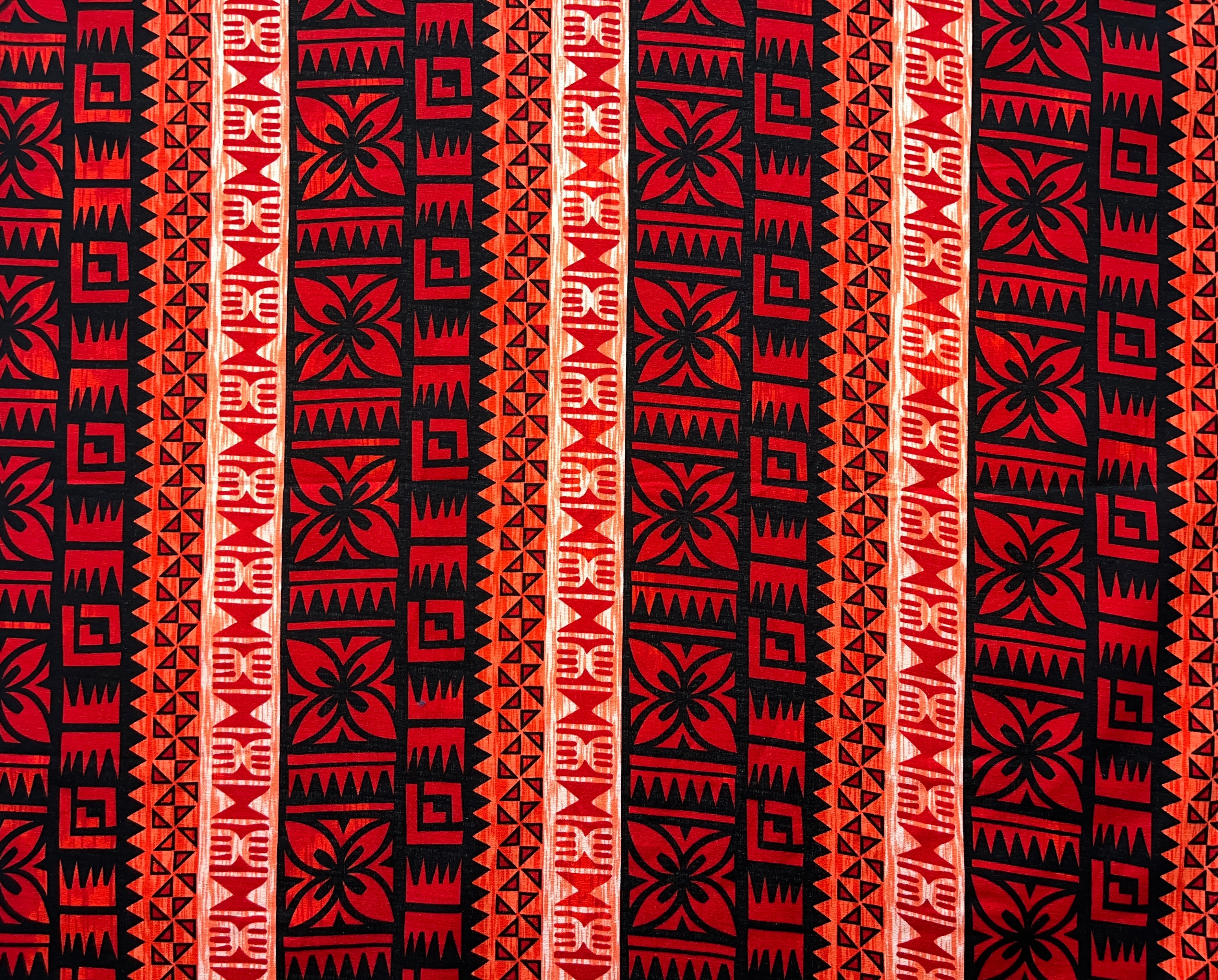 Traditional Fiji Cotton Light Barkcloth Fabric | Islands Fabric