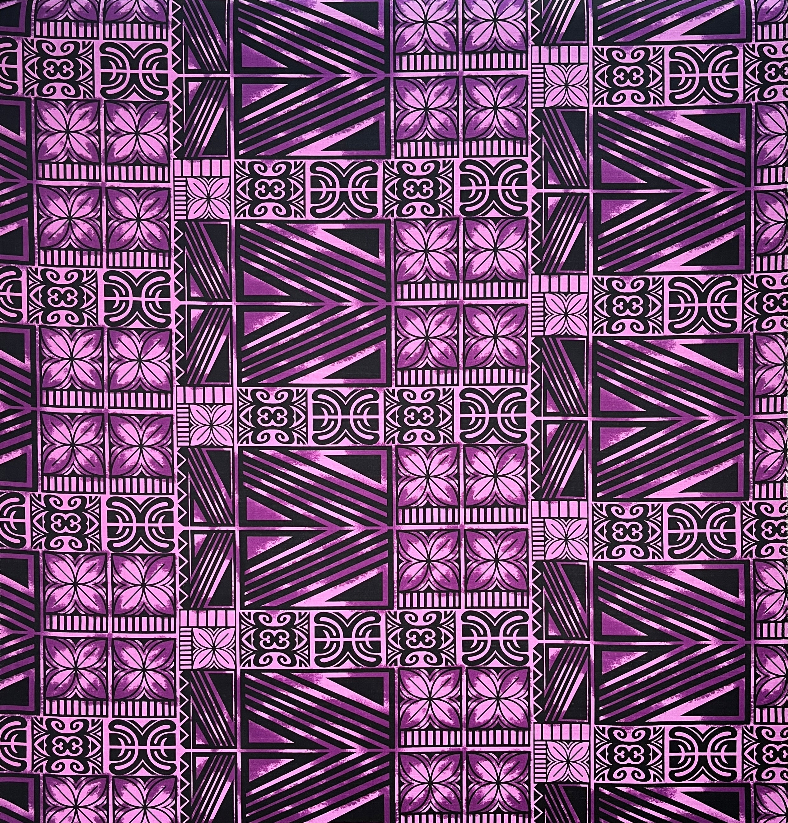 Traditional Polynesian Tapa Light Barkcloth Fabric # 2 | Islands Fabric