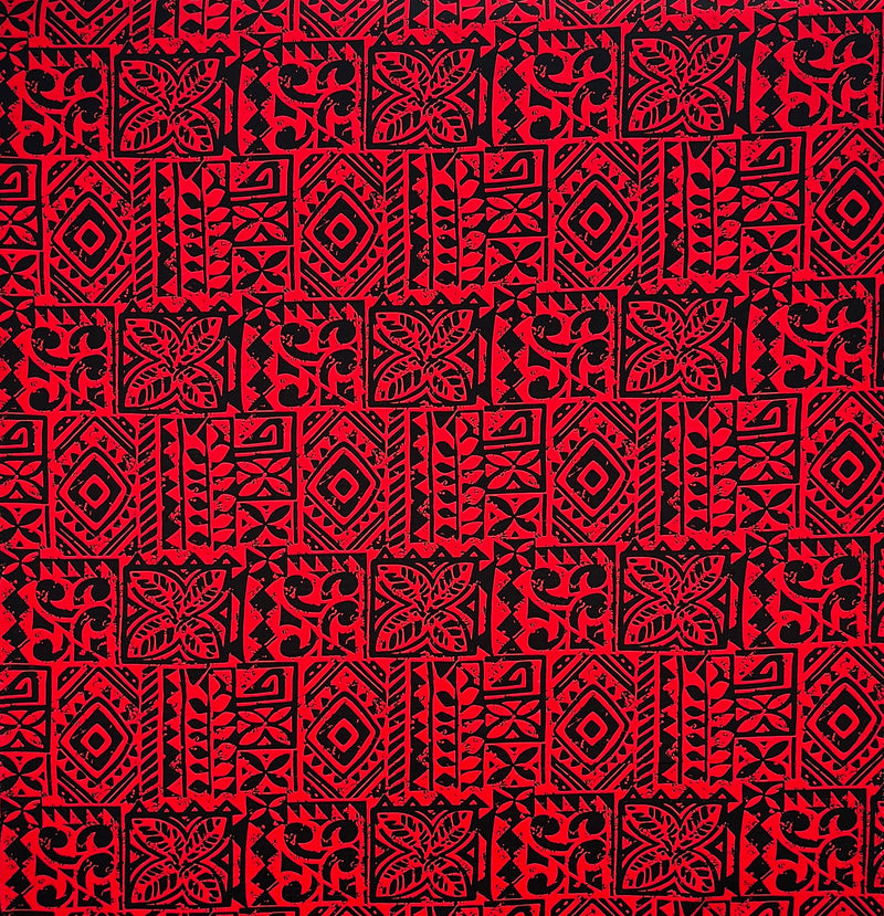 Traditional Polynesian Tapa Light Barkcloth Fabric # 1 | Islands Fabric