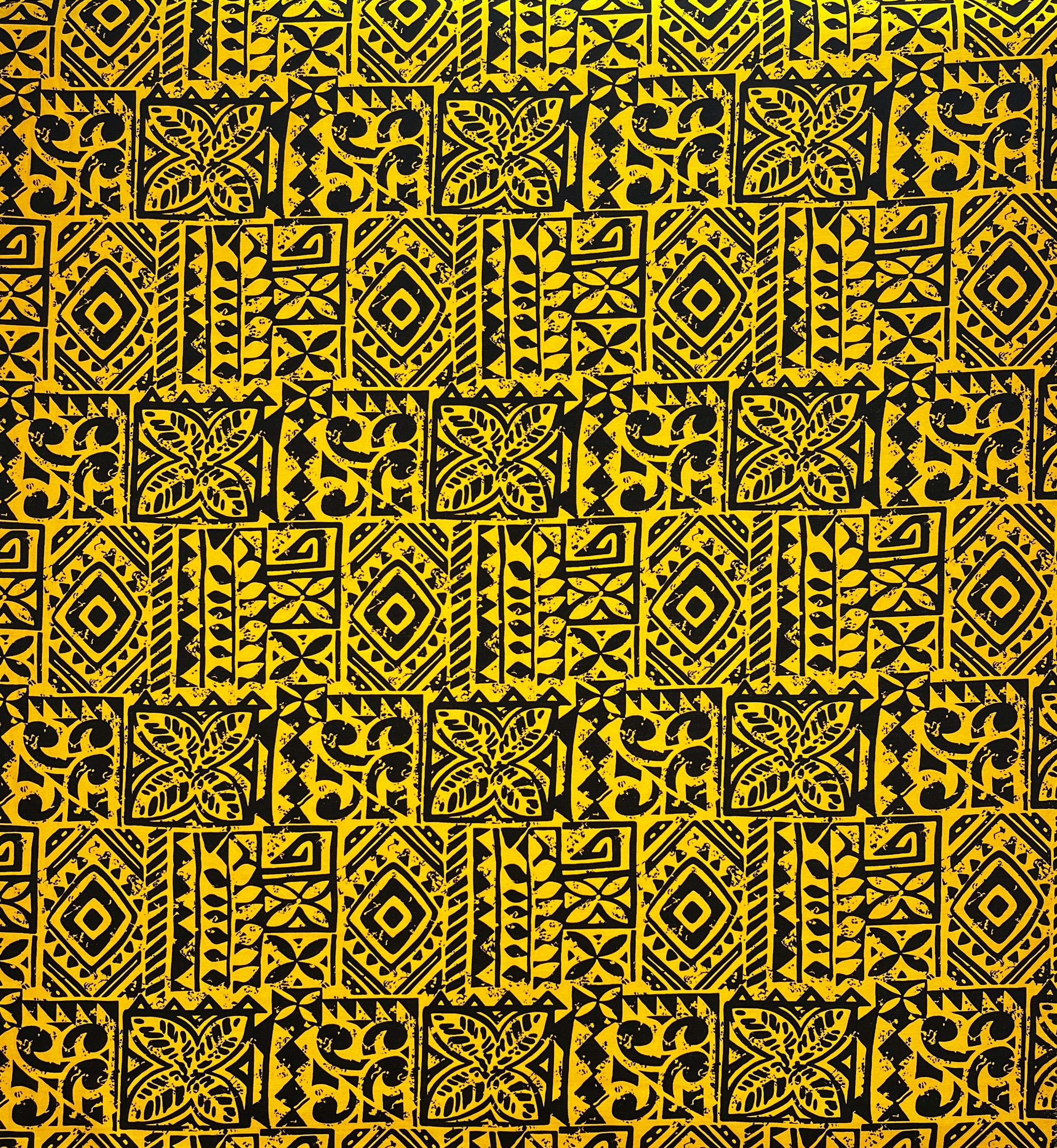 Traditional Polynesian Tapa Light Barkcloth Fabric # 1 | Islands Fabric