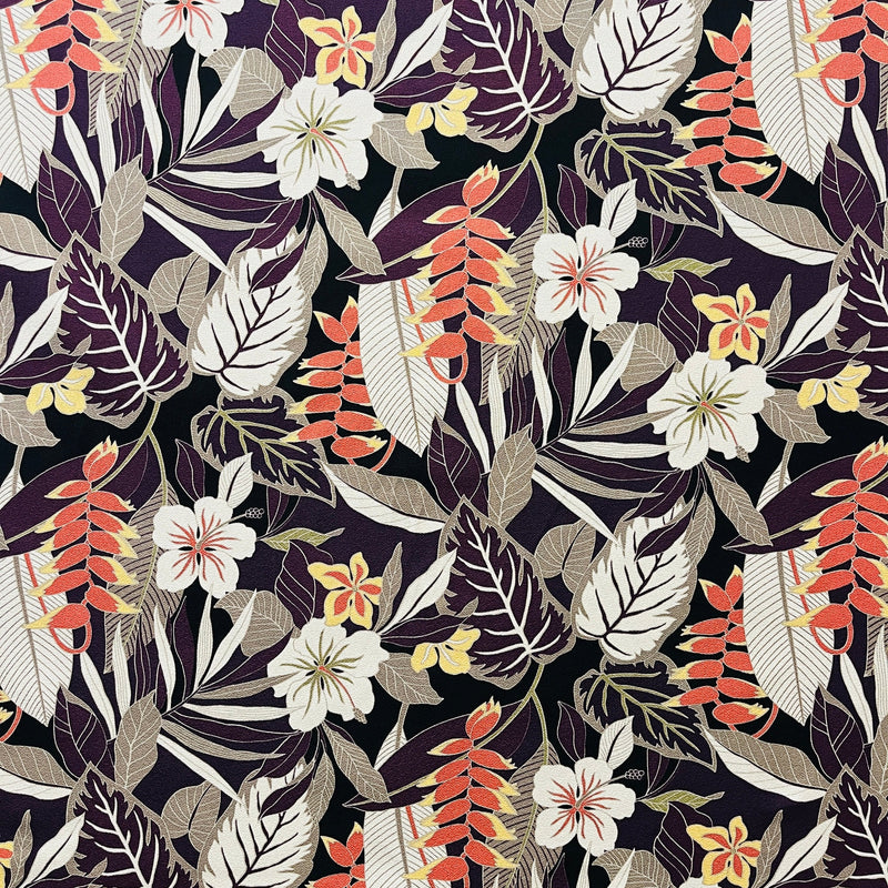 Tropical Garden Upholstery Cotton Fabric | Islands Fabric