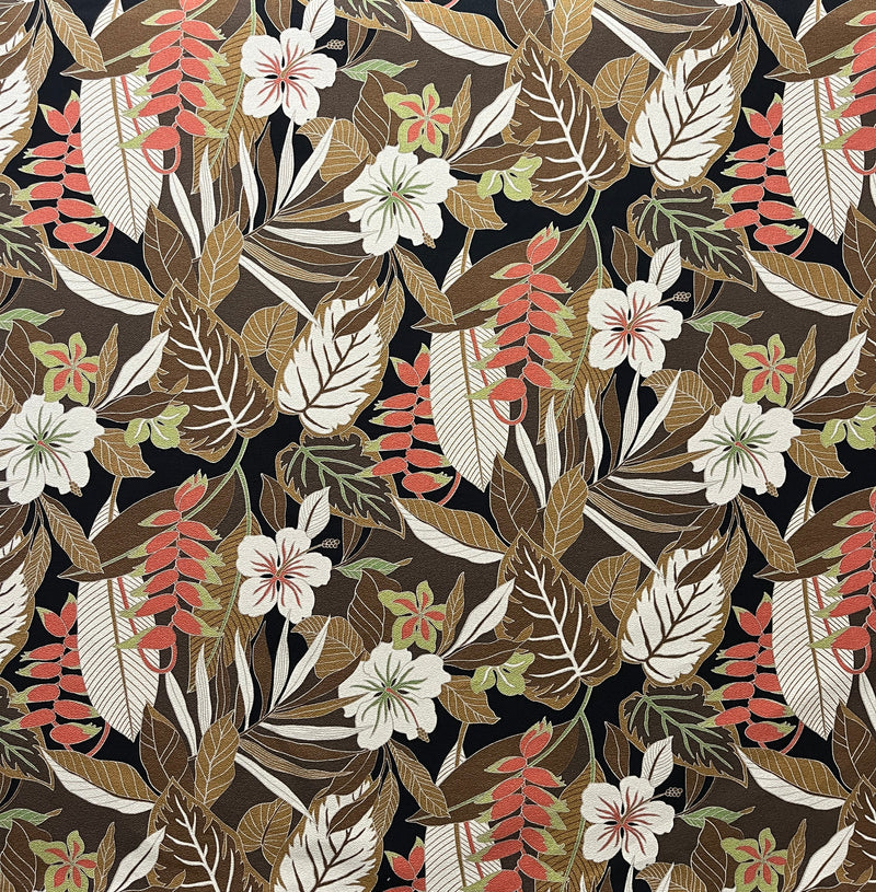 Tropical Garden Upholstery Cotton Fabric | Islands Fabric