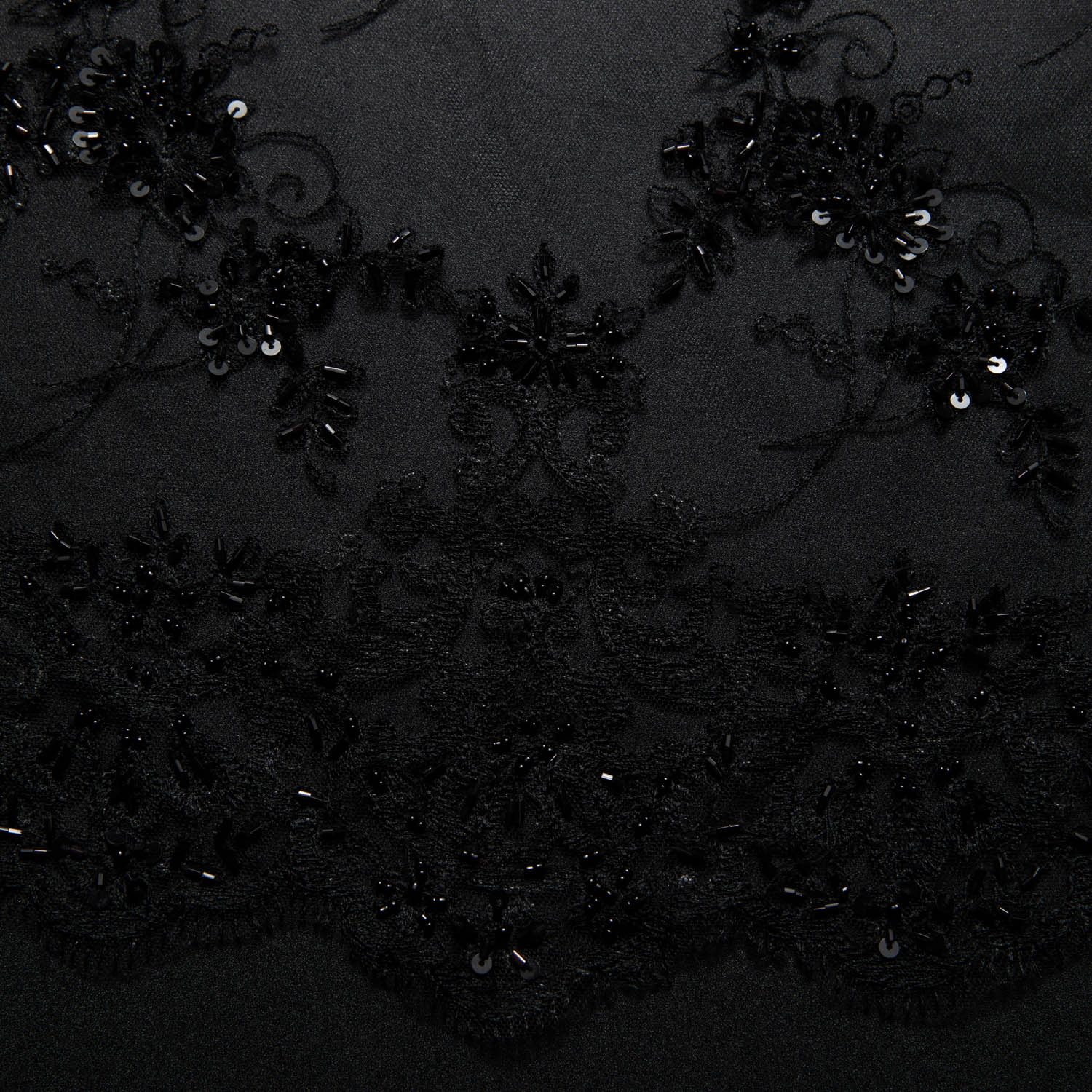 Tulle Lace Fabric Embroidered with Amazing Floral Pattern 52/54" Wide | Exquisite Fabric