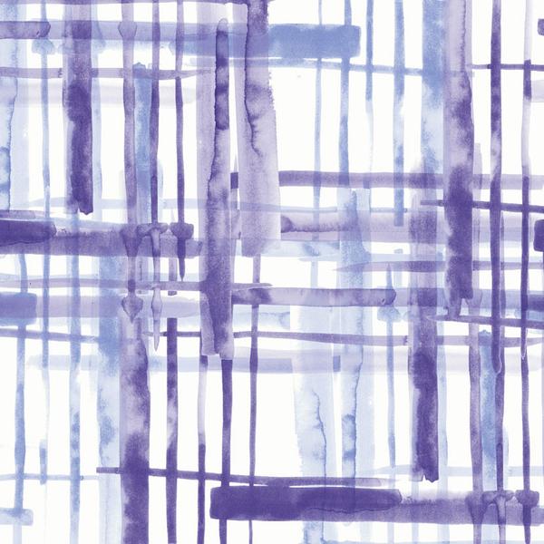 Watercolor Plaid Wallpaper