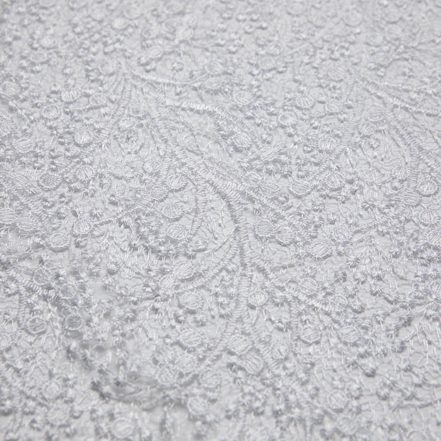 Spider Mesh Lace Fabric with Embroidery and Beautiful Intricate Pattern 52" Wide | Exquisite Fabric