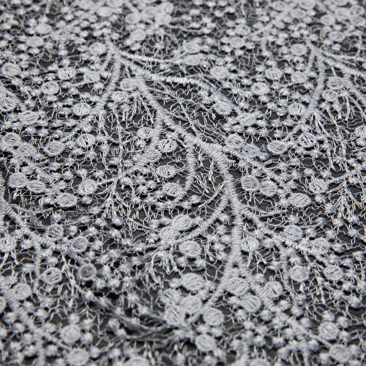 Spider Mesh Lace Fabric with Embroidery and Beautiful Intricate Pattern 52" Wide | Exquisite Fabric