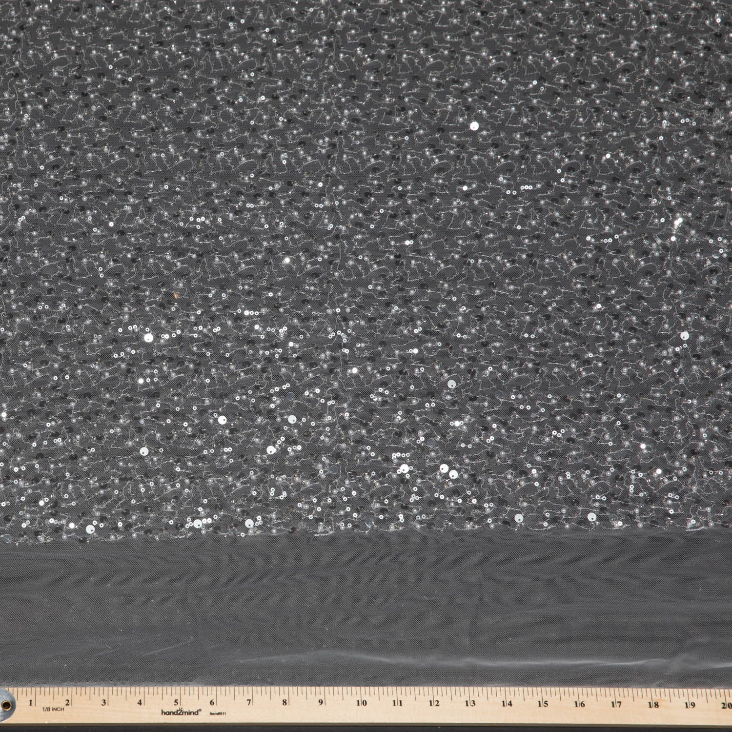 Poly Mesh Lace Fabric W/Beads & Sequins 50" Wide | Exquisite Fabric