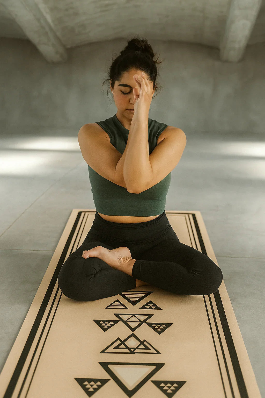 Yoga Mat | 6mm Thick | Striped | Non-Slip | Eco Friendly | Yune Yoga | Mariah