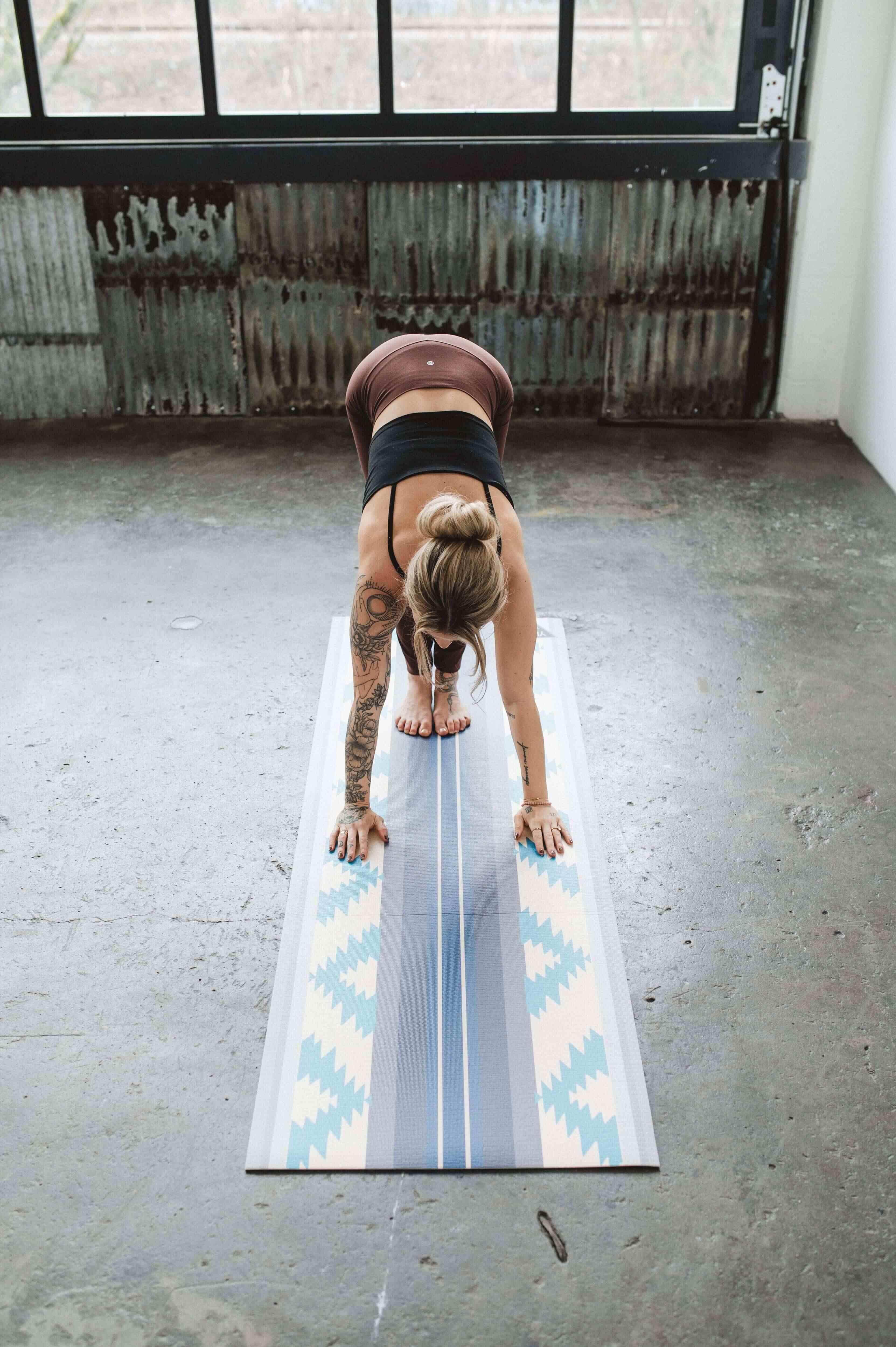 Bear Creek Juniper Yoga Mat – 6mm Eco-Friendly Non-Slip Mat for Comfort, Grip & Stability