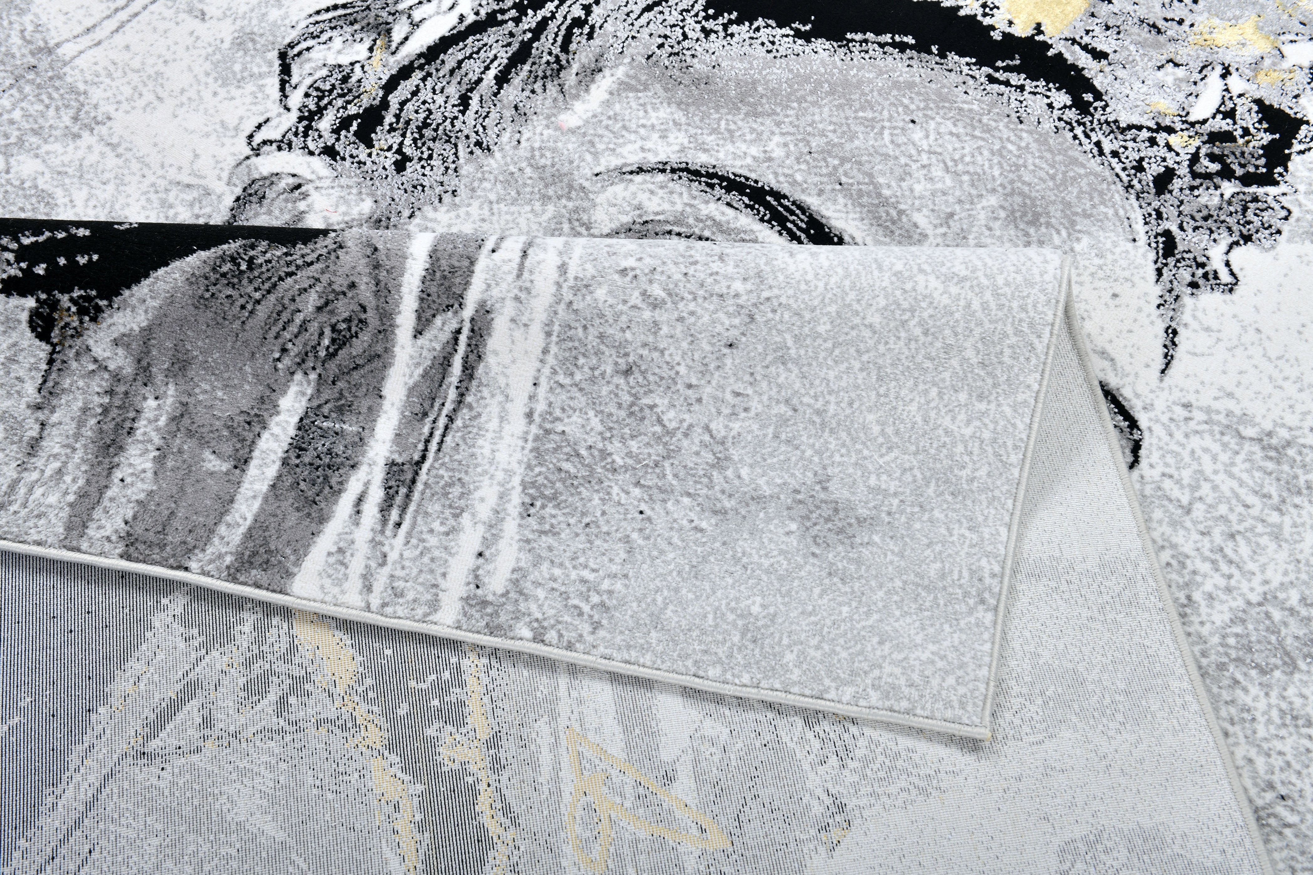 Soft-touch, Crowned Frida Kahlo, Light Grey, Black with a touch of Gold - Z342A