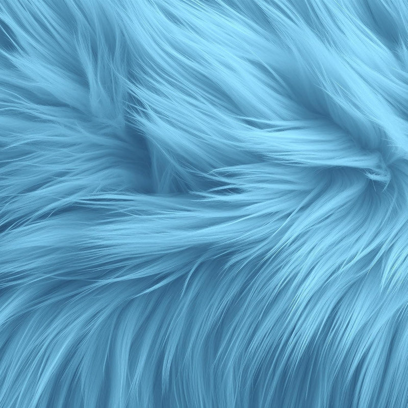 Faux Fur Shaggy Fabric – Soft, Long Pile Fake Fur Squares